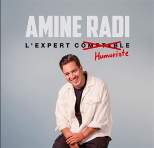 Affiche de Amine Radi dans L'Expert humoriste
