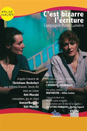 Affiche de C'est bizarre l'écriture