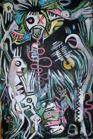 Affiche de Exposition Mi-Temps