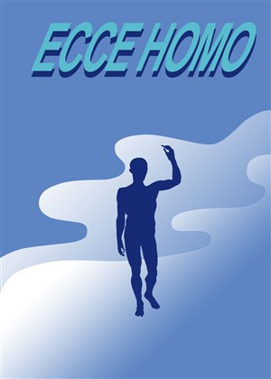 Affiche de Ecce Homo : Serge Gainsbourg | par Jean-Louis Chinaski et Mathieu Geghre