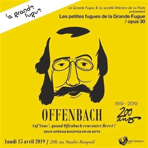 Affiche de Offenbach' Caf'Conc'
