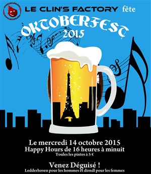 Affiche de Soirée Oktoberfest