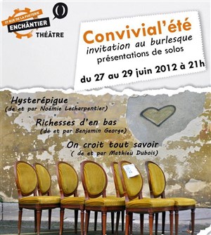 Affiche de Festival Convivial'été