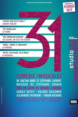 Affiche de 31 - Comédie (Musicale)