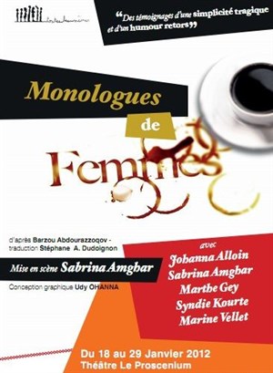 Affiche de Monologues de femmes