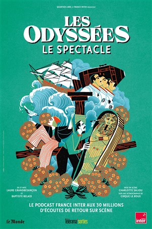 Affiche de Les Odyssées