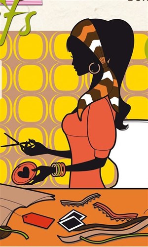 Affiche de Salon des Ateliers Créatifs de Pontoise