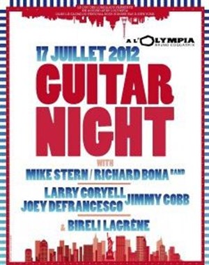 Affiche de A guitar night