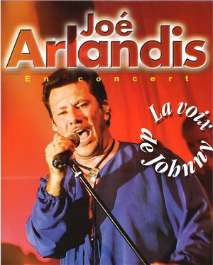 Affiche de Johnny Hallyday par Joe Arlandis | Dîner-spectacle sosie
