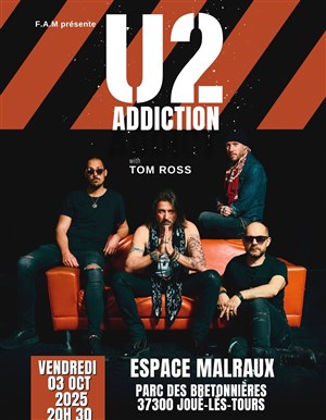 Affiche de U2 Addiction | Joué lès Tours