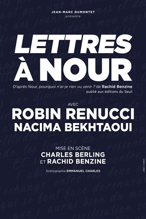 Affiche de Lettres à Nour | avec Robin Renucci