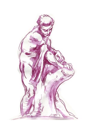 Affiche de Cours de dessin au Louvre