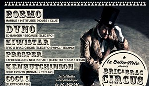Affiche de Bric à Brac Circus Experience