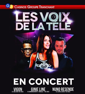 Affiche de Concert Les Voix de la Télé