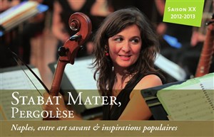 Affiche de Stabat mater de Pergolèse