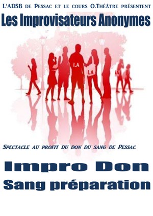 Affiche de Impro Don: Sang preparation