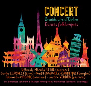 Affiche de Grands airs d'opéra et danses folkloriques