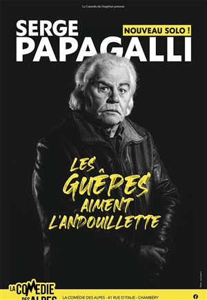 Affiche de Serge Papagalli dans Les guêpes aiment l'andouillette
