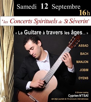 Affiche de La Guitare à travers les âges...
