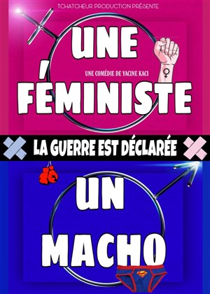Affiche de Une féministe, un macho : la guerre est déclarée
