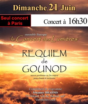 Affiche de Requiem de gounod