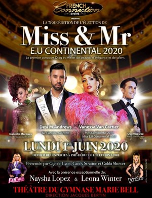 Affiche de Miss And Mr E.U Continental 2020