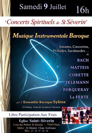 Affiche de Musique Baroque & Spiritualité