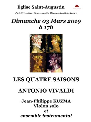 Affiche de Les quatre Saison de Vivaldi à St-Augustin