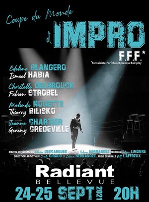 Affiche de Coupe du monde d'improvisation - pass 2 jours