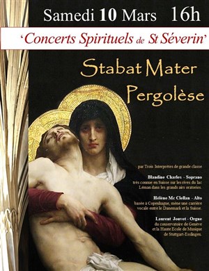 Affiche de Stabat Mater de Pergolèse