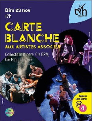 Affiche de Carte blanche aux artistes associés