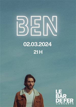 Affiche de Ben, le dandy du bar de fer