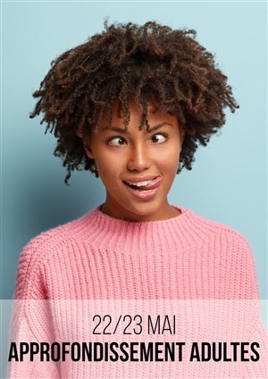 Affiche de Stage d'impro : approfondissement adultes