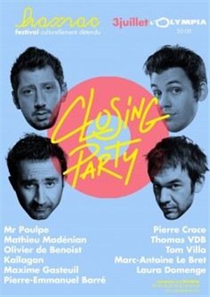 Affiche de Hamac Festival : Closing Party