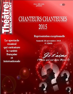 Affiche de Chanteurs chanteuses