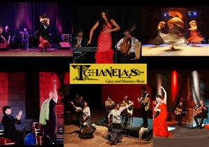 Affiche de Soirée Flamenco avec Tchanelas