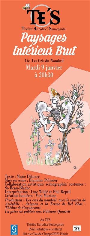 Affiche de Paysage intérieur brut