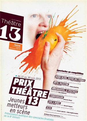Affiche de Prix théâtre 13 | Jeunes metteurs en scène