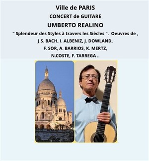 Affiche de Umberto Realino: récital de guitare