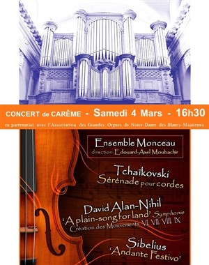 Affiche de Les Chefs d'oeuvres du répertoire pour Orchestre à cordes