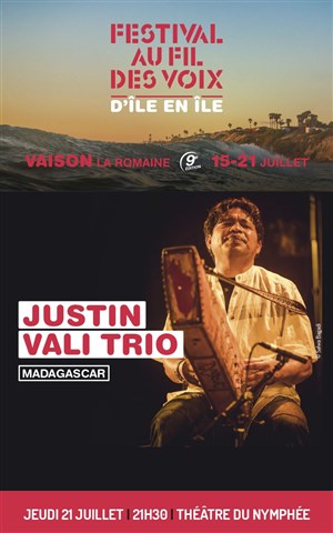 Affiche de Justin Vali Trio