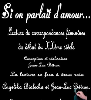 Affiche de Si on parlait d'amour...