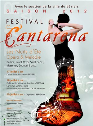 Affiche de Les grands classiques du répertoire international d'Opéra et de la Mélodie Française