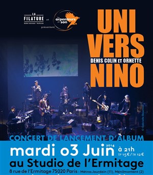 Affiche de Univers Nino par Denis Colin et Ornette
