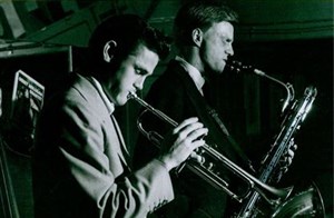 Affiche de Fabien Mary fête Chet Baker & Gerry Mulligan