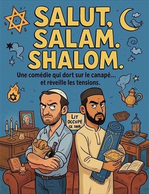 Affiche de Salut, Salam, Shalom