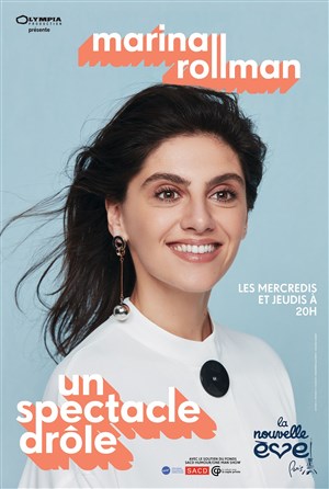 Affiche de Marina Rollman dans Un Spectacle Drôle