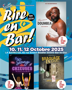 Affiche de Festival Rire en Bar ! | Pass 3 jours