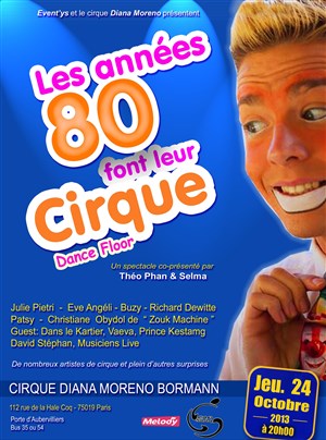 Affiche de Les Années 80 font leur cirque