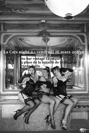 Affiche de Cat's night 2 : Show effeuillage burlesque
